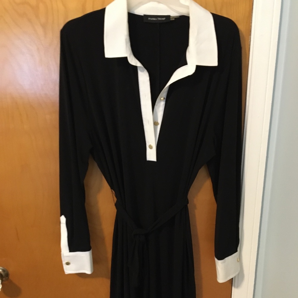Ivanka Trump black and white dress - XL